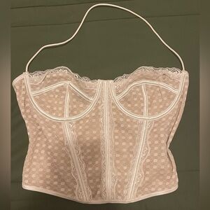 Shein cream colored lace top